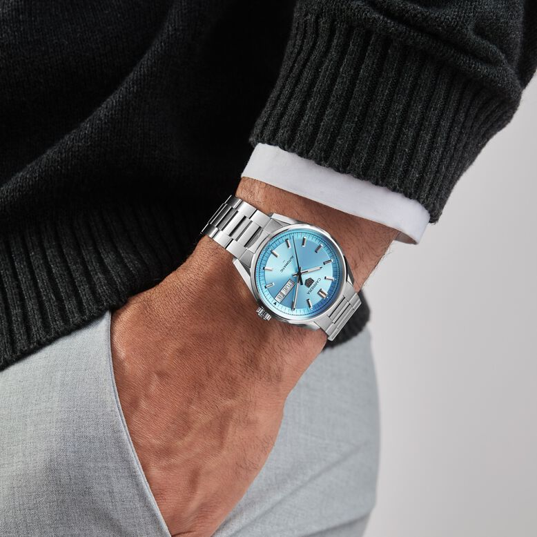 Carrera 41mm The Watches Of Switzerland Group Exclusive Mens Watch Blue, , hi-res