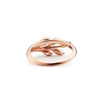 Tiffany Victoria&reg; diamond vine ring in 18k rose gold, , hi-res
