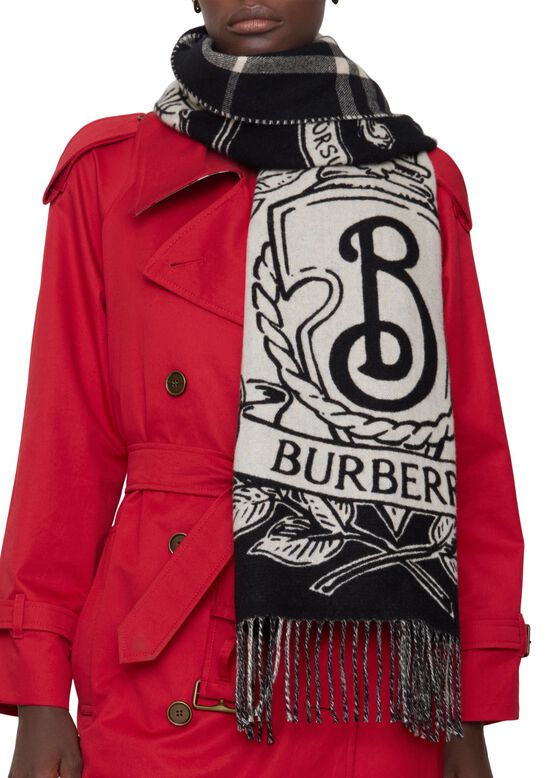 Wide Reversible Stormy Knight Scarf, , hi-res