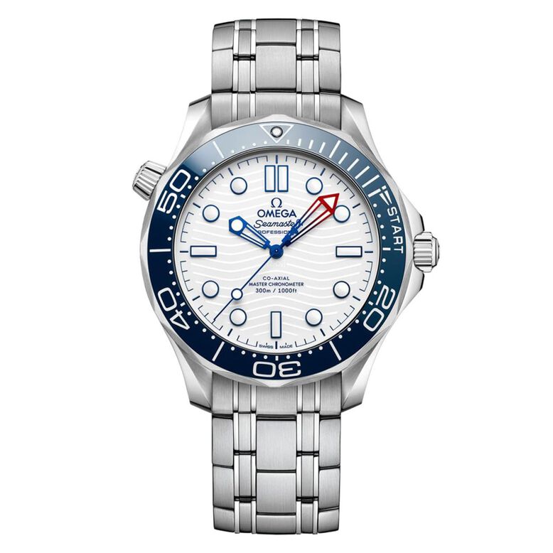Seamaster Diver Americas Cup 300m 42mm Mens Watch White, , hi-res