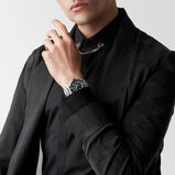 Hydroconquest GMT 41mm Mens Watch Black Stainless Steel, , hi-res
