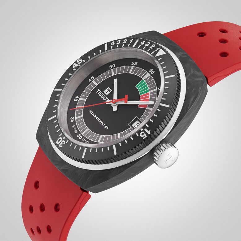 T-Sport Sideral S Red Strap Watch, , hi-res