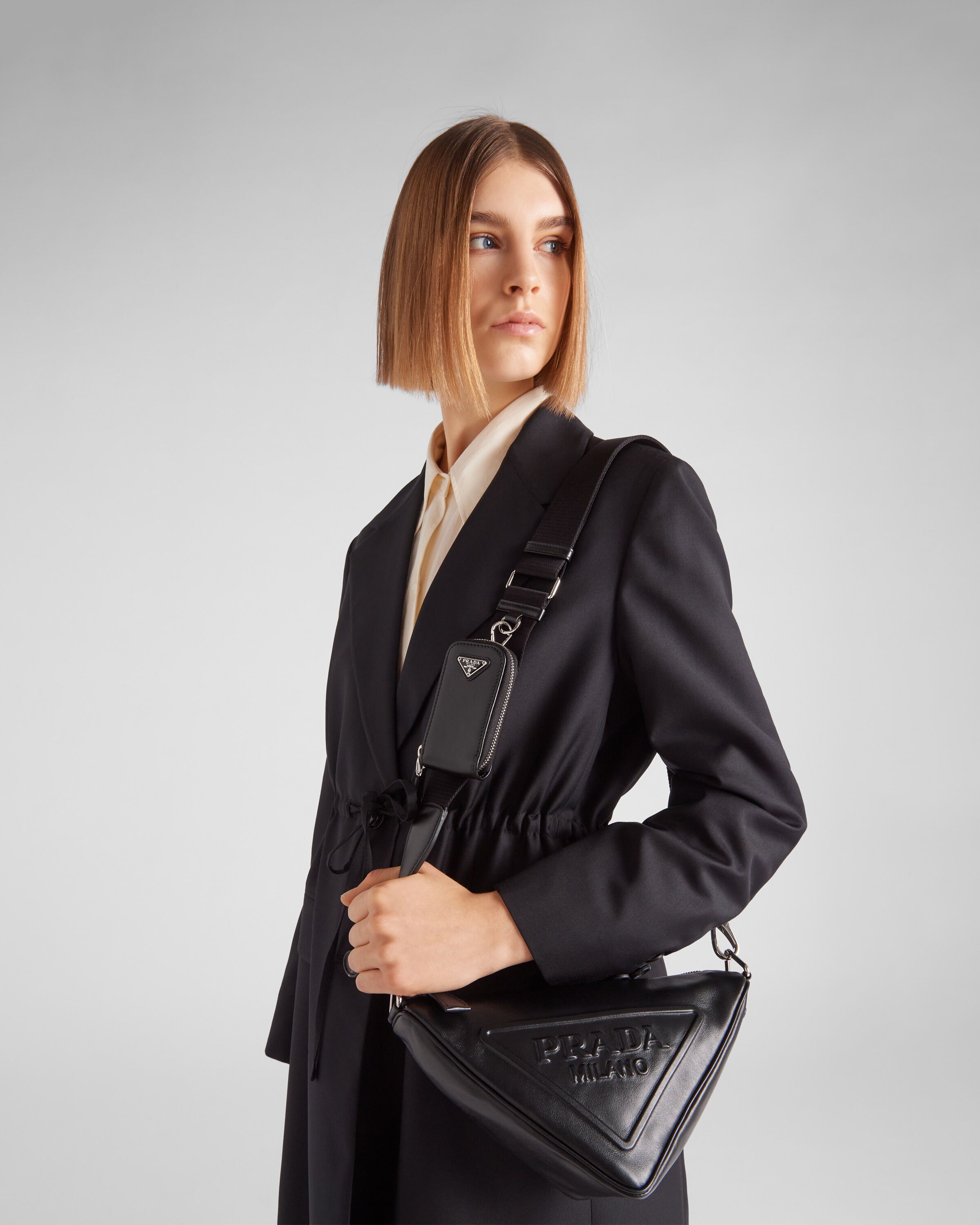 Pouch Prada Triangle highish in