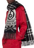 Wide Reversible Stormy Knight Scarf, , hi-res