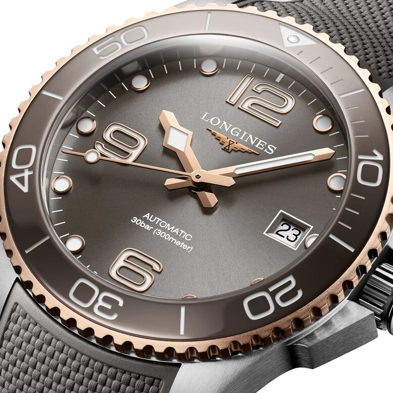 HydroConquest 39mm Mens Watch Grey, , hi-res