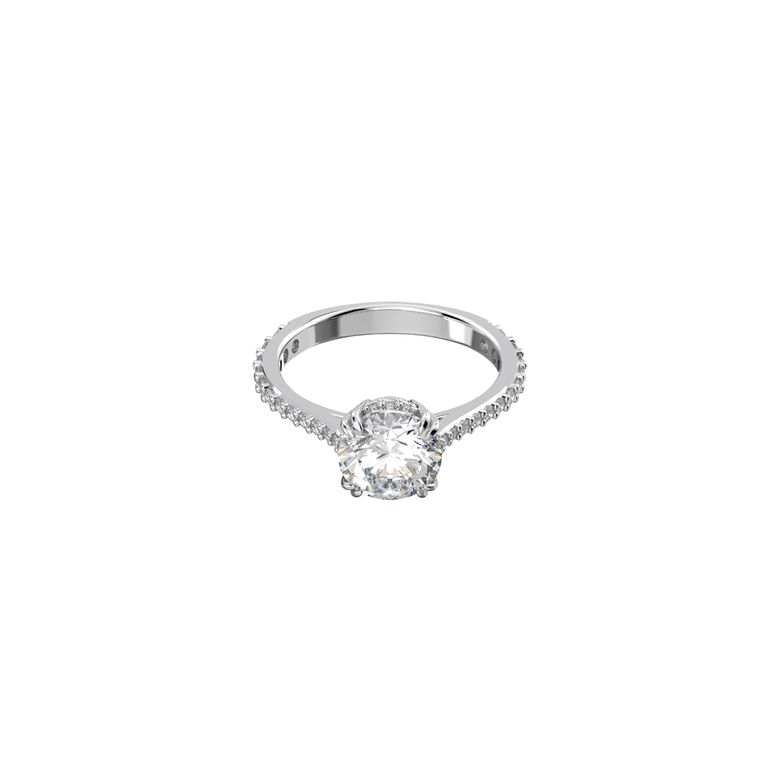 Stilla Cocktail Ring - White Rhodium, , hi-res