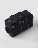 Re-Nylon and Saffiano leather duffle bag, , hi-res