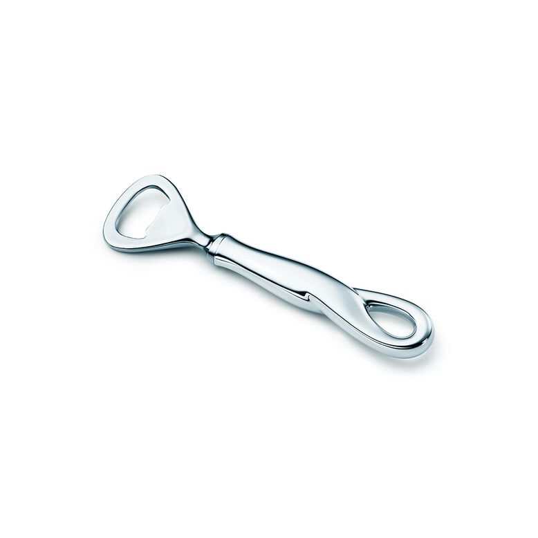 Elsa Peretti&reg; Padova bottle opener in sterling silver and stainless steel., , hi-res