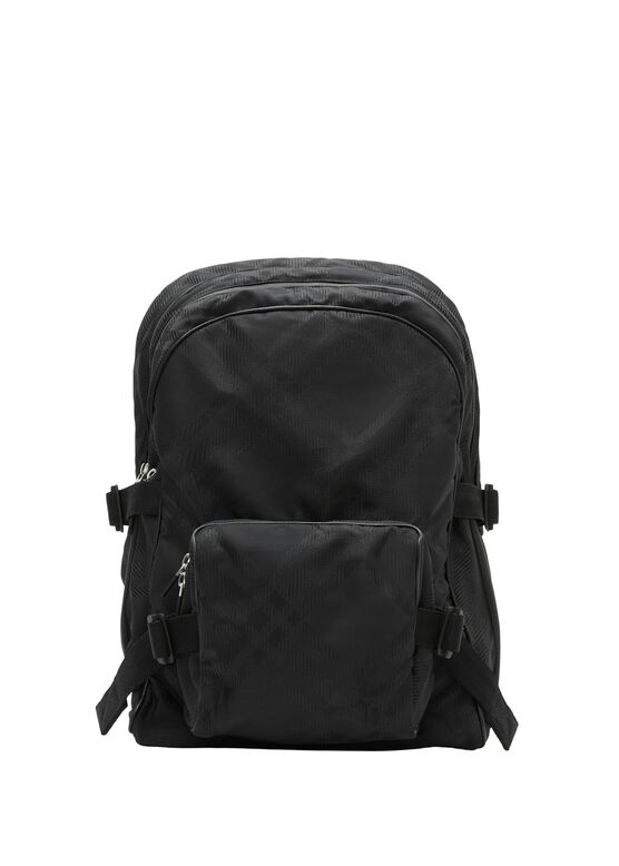 Check Jacquard Backpack, , hi-res