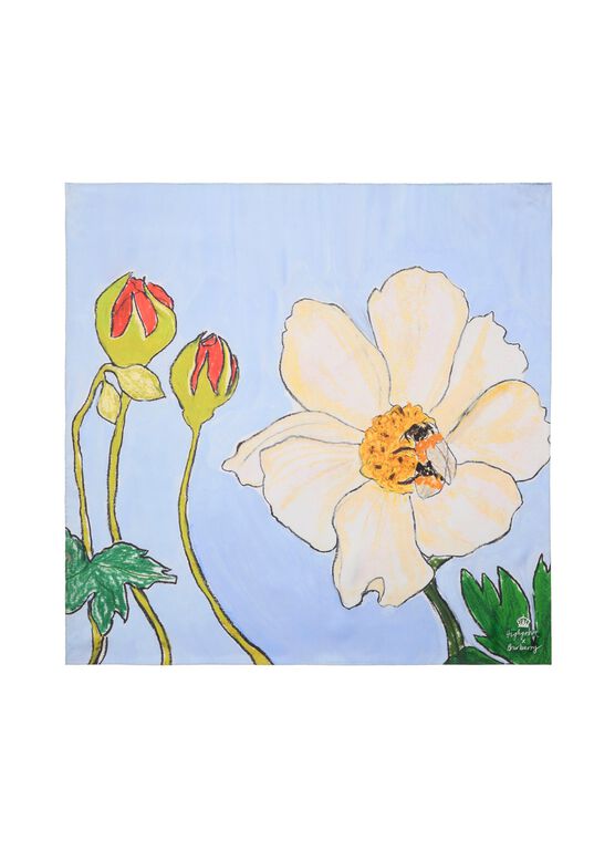 Highgrove Honeybee Silk Scarf, , hi-res