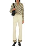 Slim Fit Check Cotton Shirt, , hi-res
