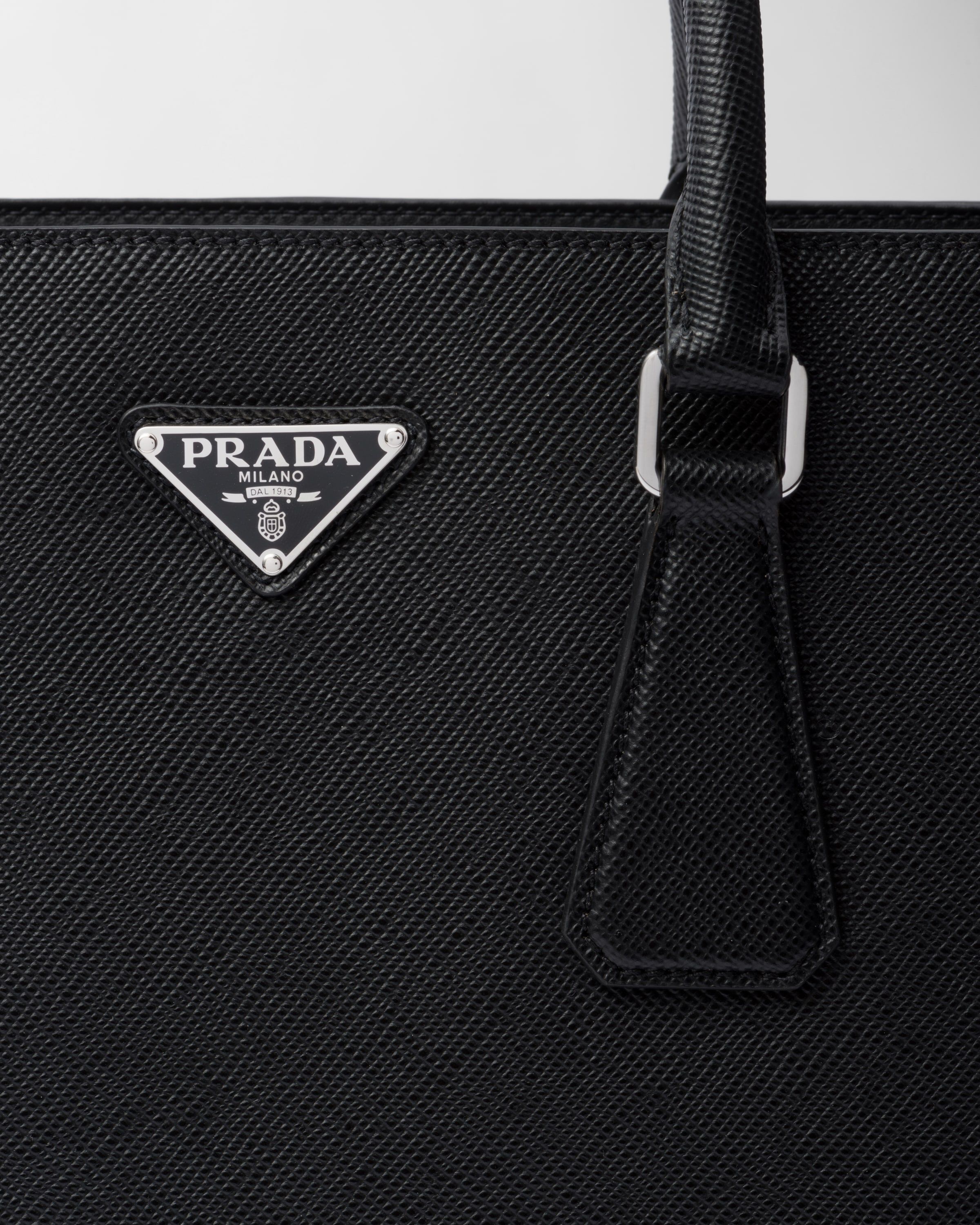 Saffiano leather tote bag