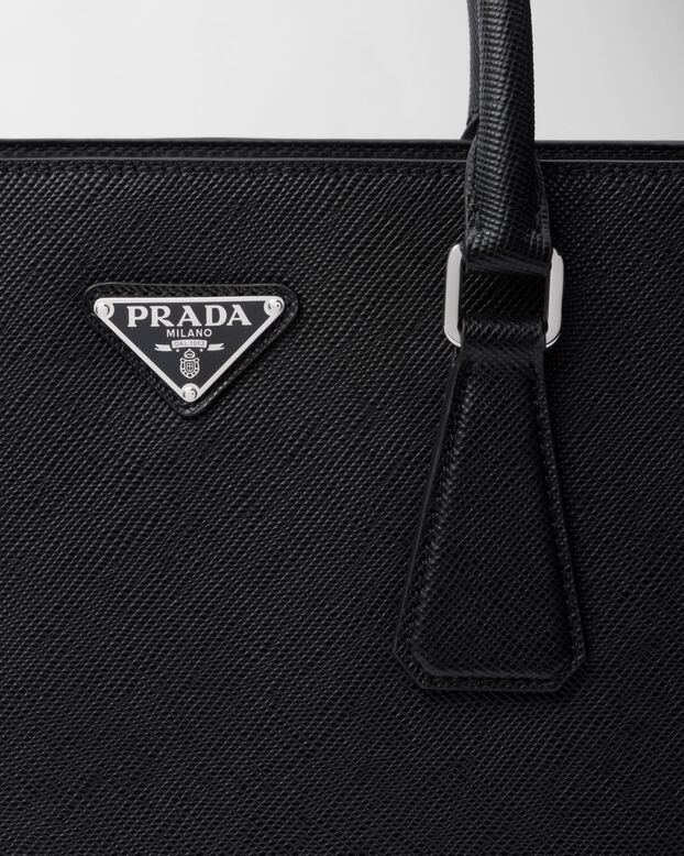 Saffiano leather tote bag, , hi-res