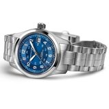 Khaki Field Auto 38mm Unisex Watch Blue, , hi-res