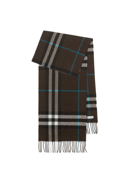 Check Cashmere Scarf, , hi-res