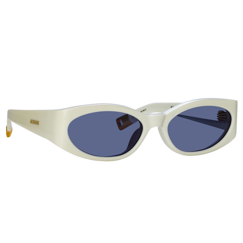 Ovalo - White - Yellow Gold - Navy, , hi-res