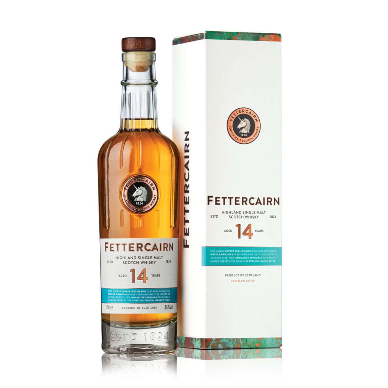 FETTERCAIRN 14 Years Old Single Malt Scotch Whisky Travel Retail