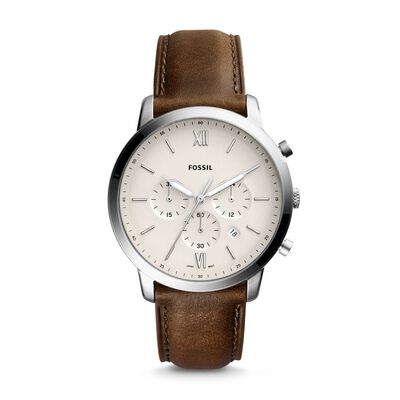 FS5380 Neutra Chronograph Brown Leather Watch