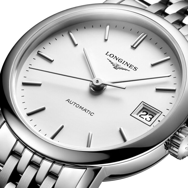 Elegant 25.5mm Ladies Watch White, , hi-res