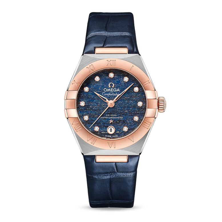 Constellation Co-Axial Master Chronometer 29mm Ladies Watch Blue, , hi-res