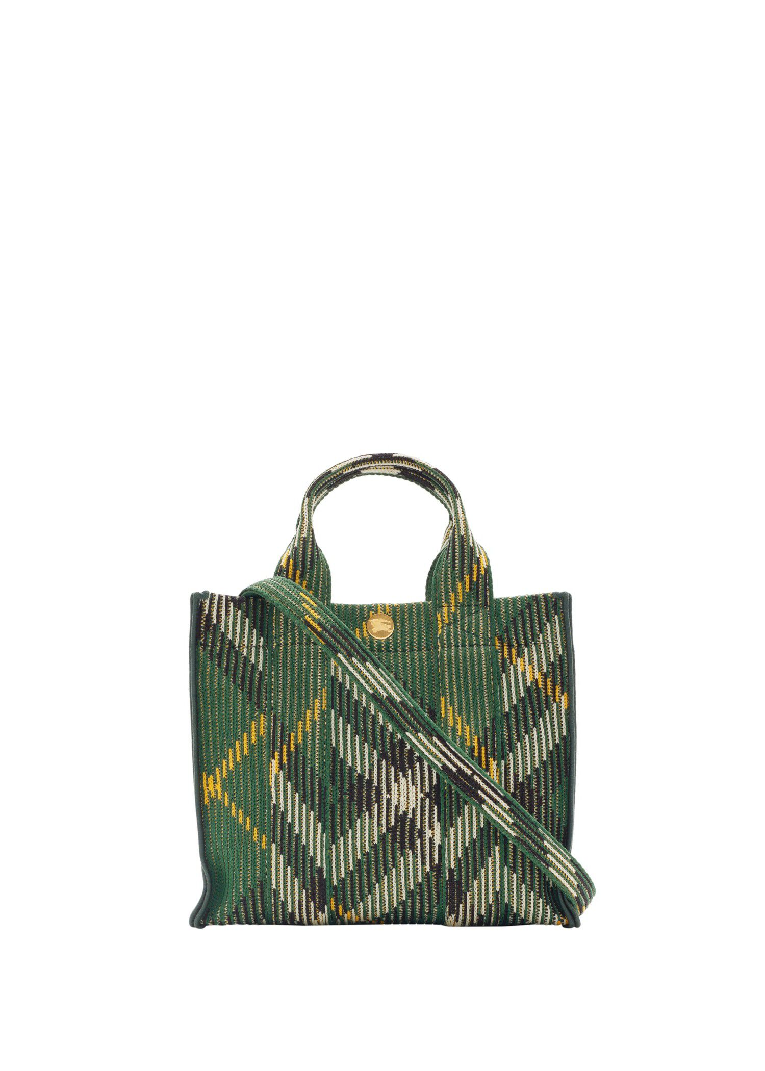 Burberry Mini Check Knitted Tote Women | Heathrow Reserve & Collect
