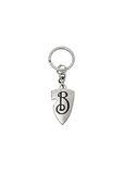B Shield Key Ring, , hi-res