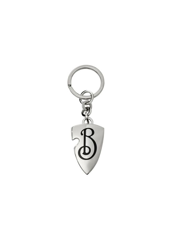 B Shield Key Ring, , hi-res