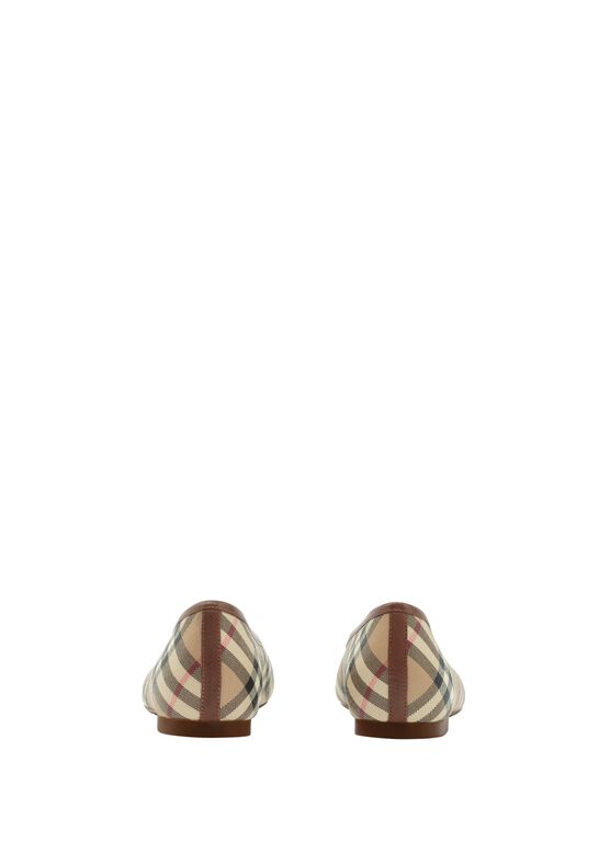 Check Canvas Highgate Ballerinas, , hi-res