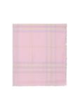Wide Check Wool Scarf, , hi-res