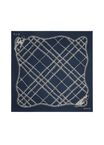 Chain Check Silk Scarf