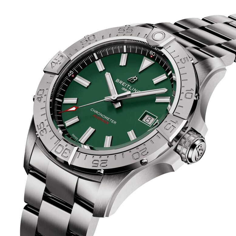 Avenger Automatic 42mm Mens Watch Green Stainless Steel, , hi-res