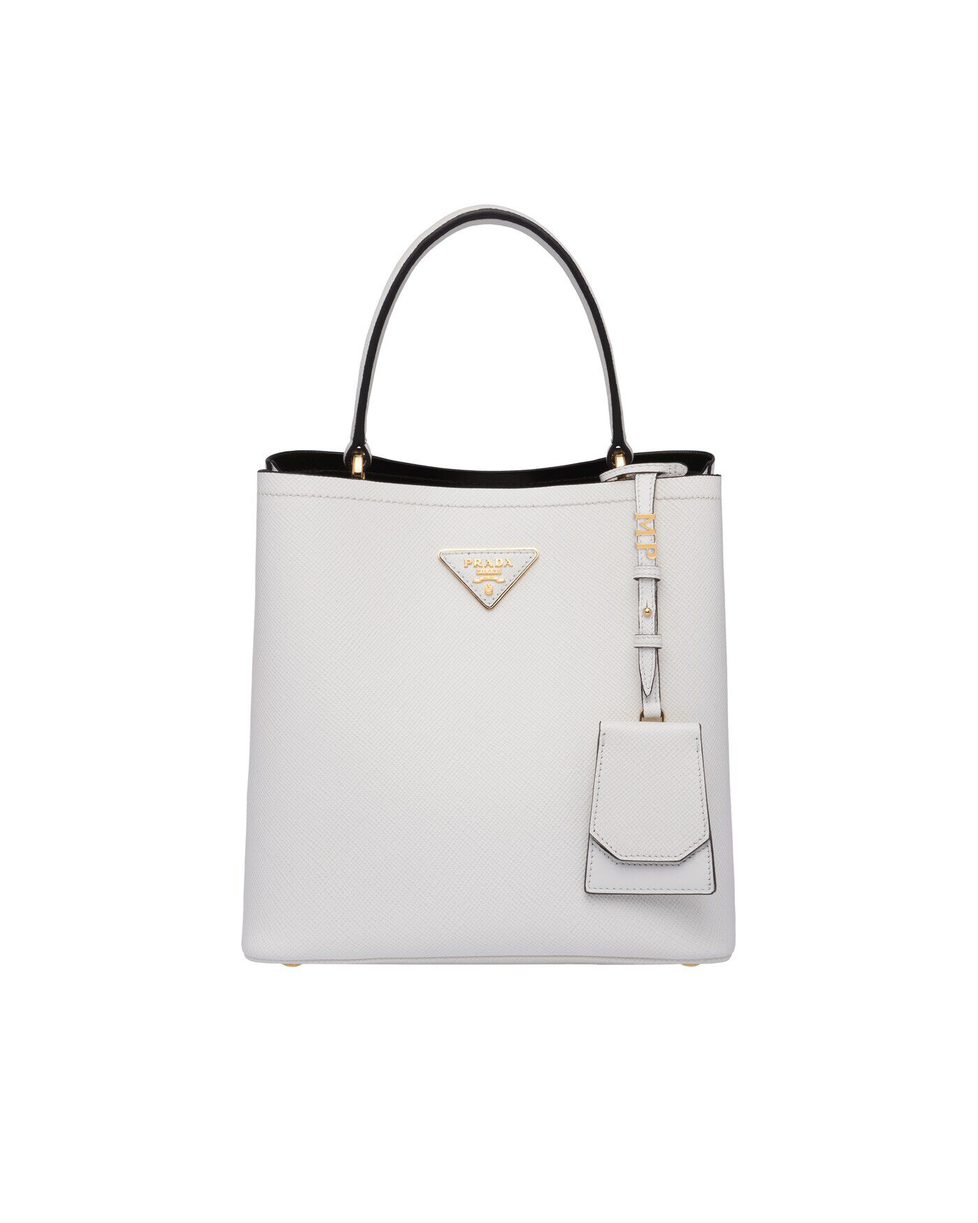 Prada panier small saffiano leather bucket bag sale