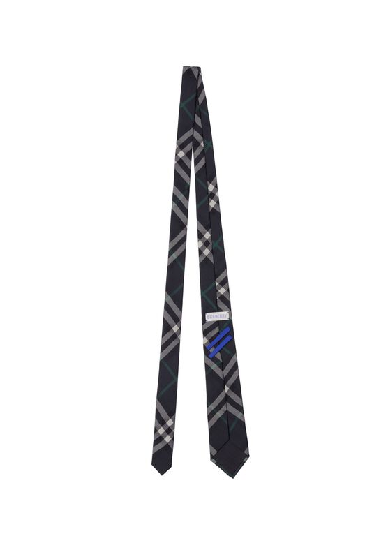 Check Silk Tie, , hi-res
