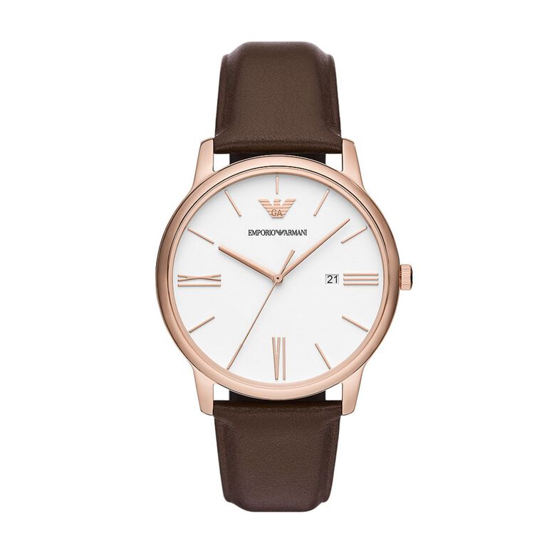 Minimalist Gentelman Brown Ceramic White 42 Q3D, , hi-res