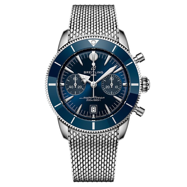 Superocean Heritage B01 Chronograph 42mm Mens Watch Blue, , hi-res