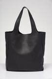 Leather tote, , hi-res