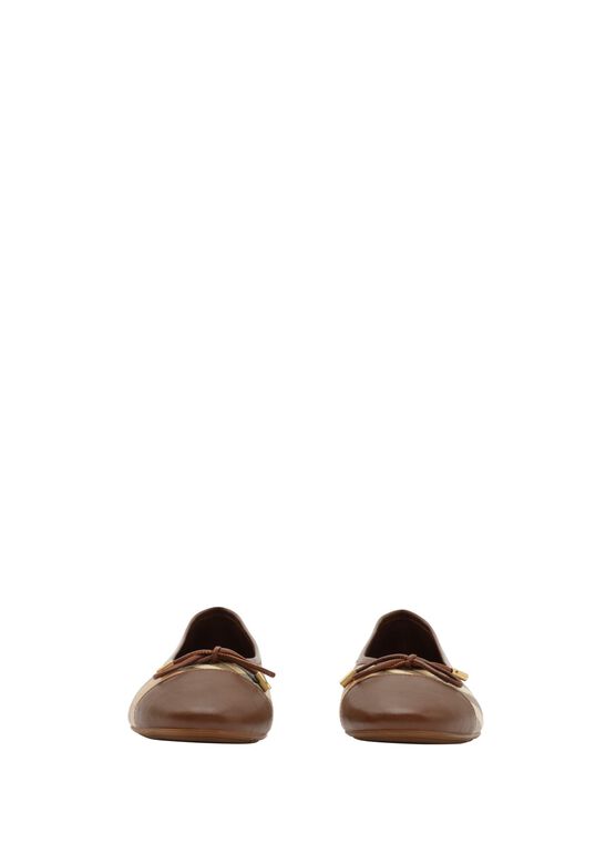Check Canvas Highgate Ballerinas, , hi-res