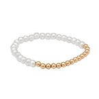 Perfect Harmony Bracelet   - Gold Pearl