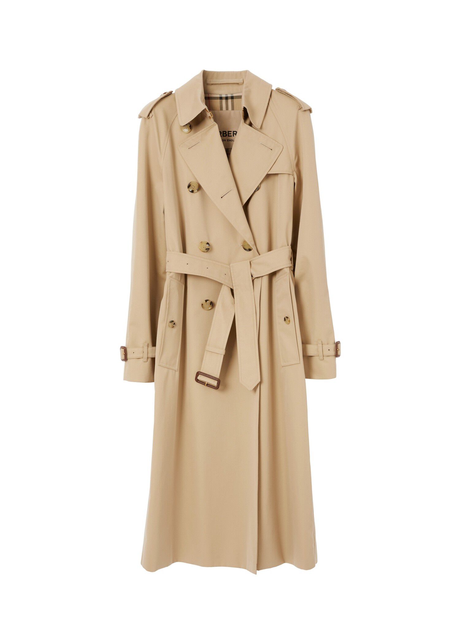 Burberry Long Waterloo Heritage Trench Coat Coats & Jackets