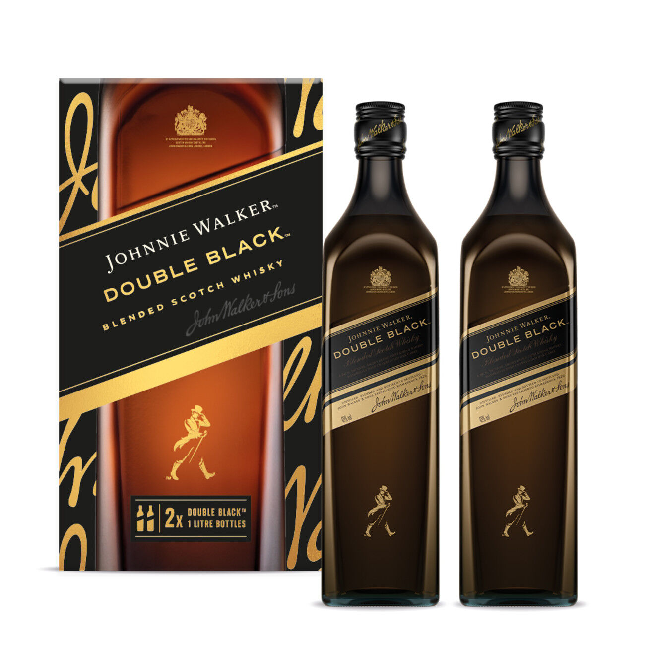 Johnnie Walker Double Black Pack Whisky | Heathrow Reserve & Collect