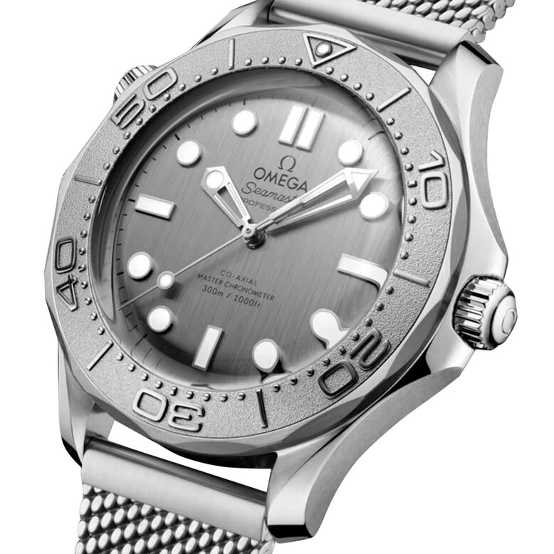Seamaster Diver 300M Grey Dial 42mm Automatic Mens Watch, , hi-res