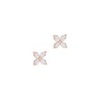 Tiffany Victoria® earrings in 18k rose gold with diamonds, mini. - Size Mini