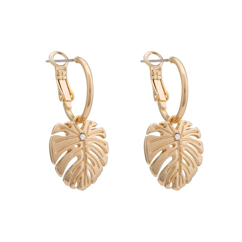 Gaia Drop Earrings Gold, , hi-res