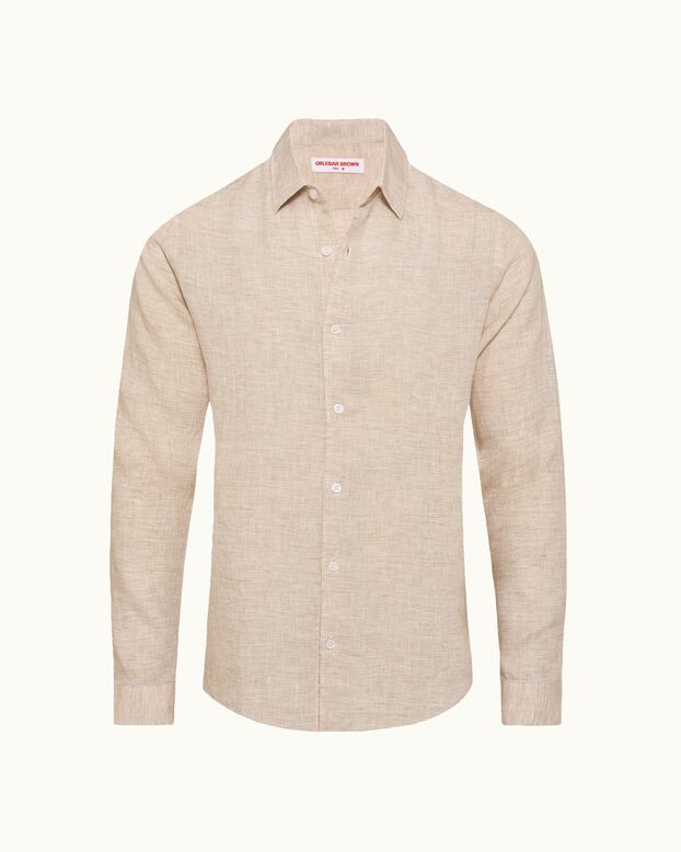 Giles Linen Cls Ii Biscuit/White, , hi-res
