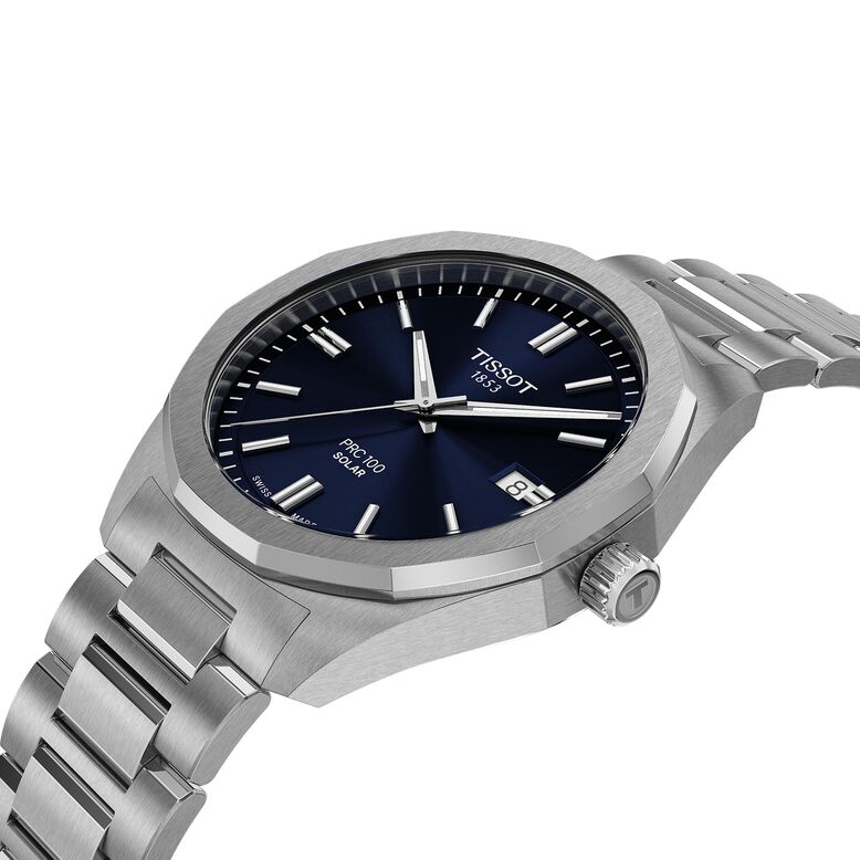 PRC 100 Solar Quartz 39mm Mens Watch Blue, , hi-res