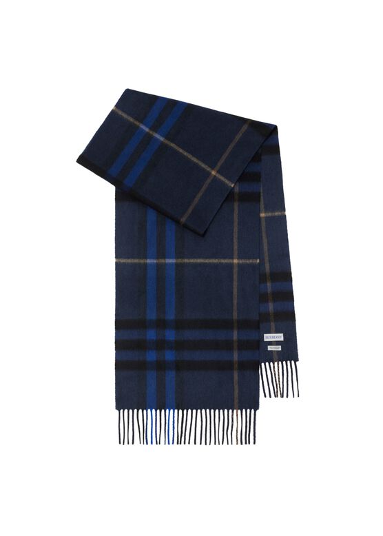 Check Cashmere Scarf, , hi-res