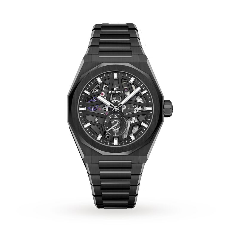Defy Skyline Skeleton 41mm Mens Watch Black, , hi-res