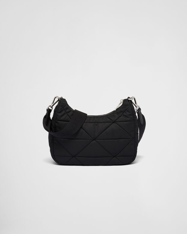 Padded Re-Nylon shoulder bag, , hi-res