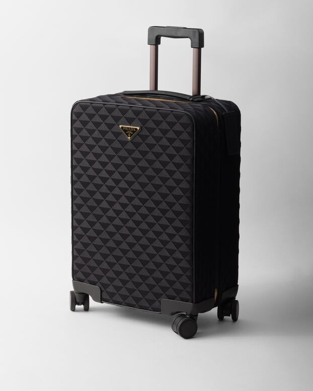 Embroidered fabric trolley, , hi-res