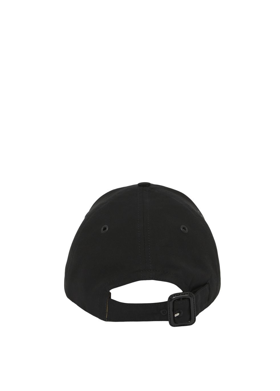 Burberry Monogram Motif Cotton Gabardine Baseball Cap in Black Womens Mens Accessories Mens Hats 